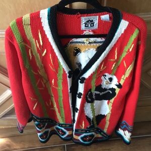 Storybook knits large sweater